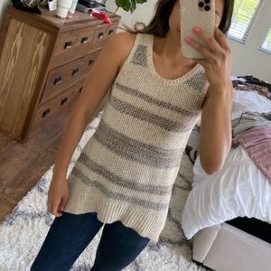 Anthropologie sweater tank